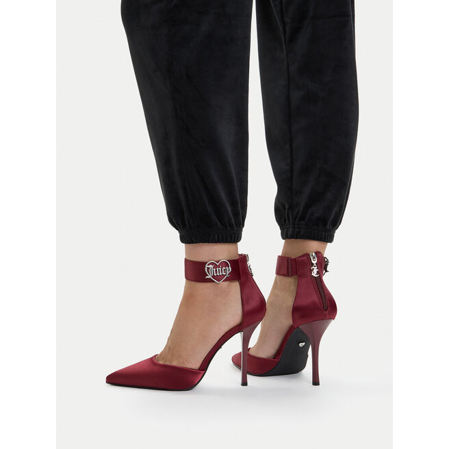 Szpilki Juicy Couture EO-LH24018-2A Bordowy