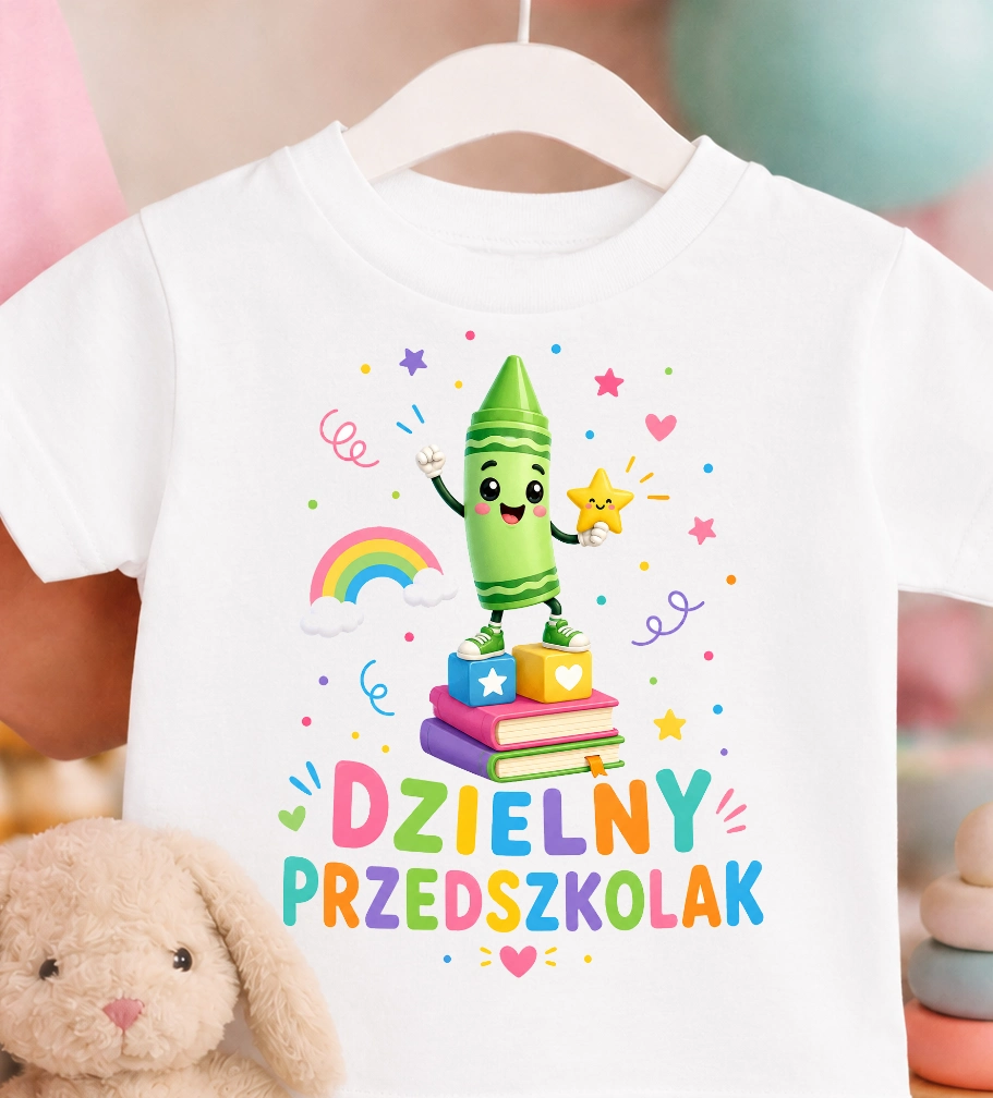 Koszulka na pasowanie na przedszkolaka