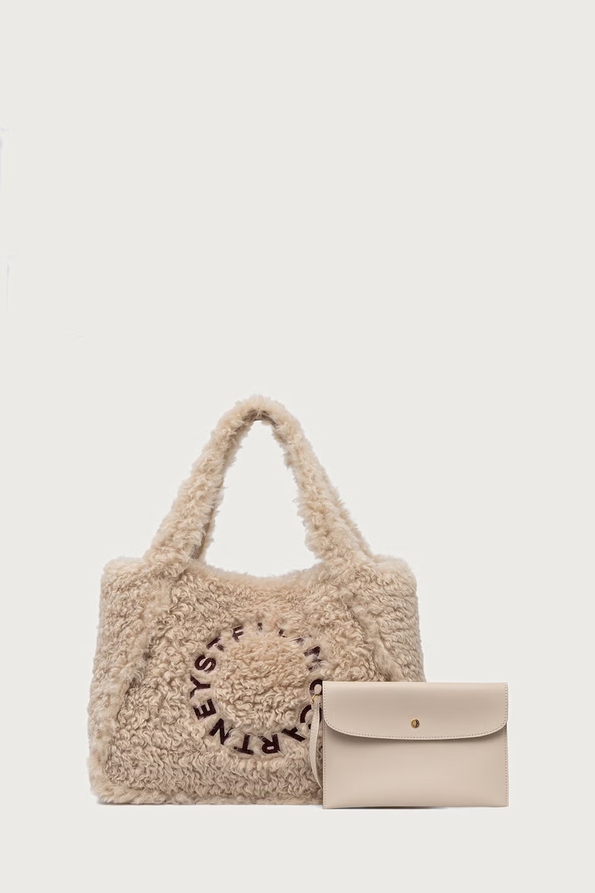 Stella McCartney LOGO TOTE torebka shopper damska