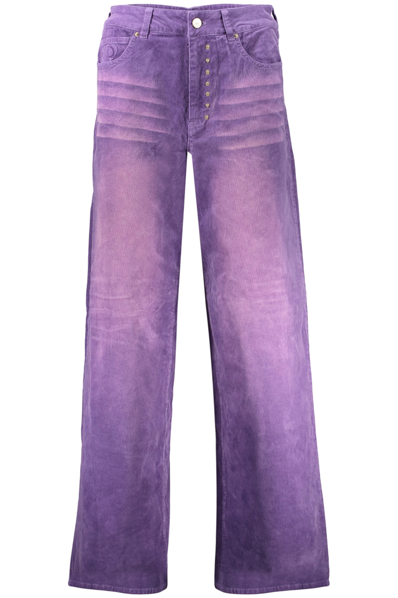 Fioletowe jeansy damskie Desigual Ref Porly
