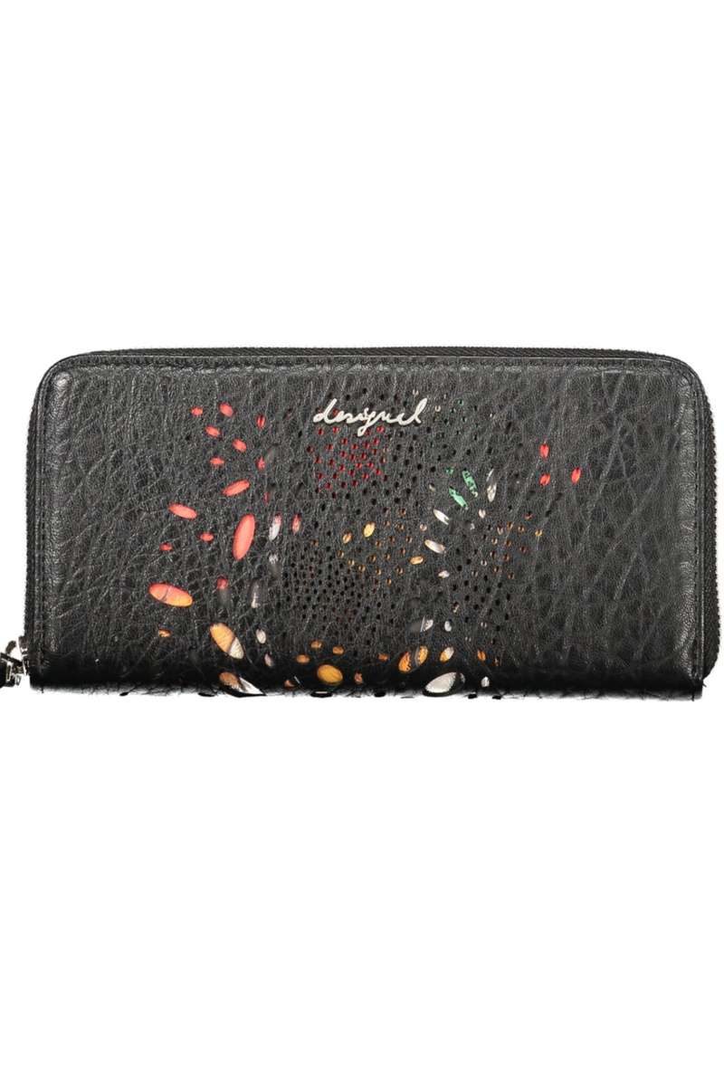 Czarny portfel damski Desigual Notus Print Fiona