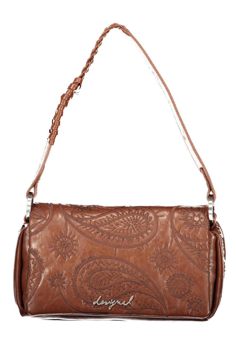 Brązowa torebka damska Desigual Siroco Naron Mini Flap