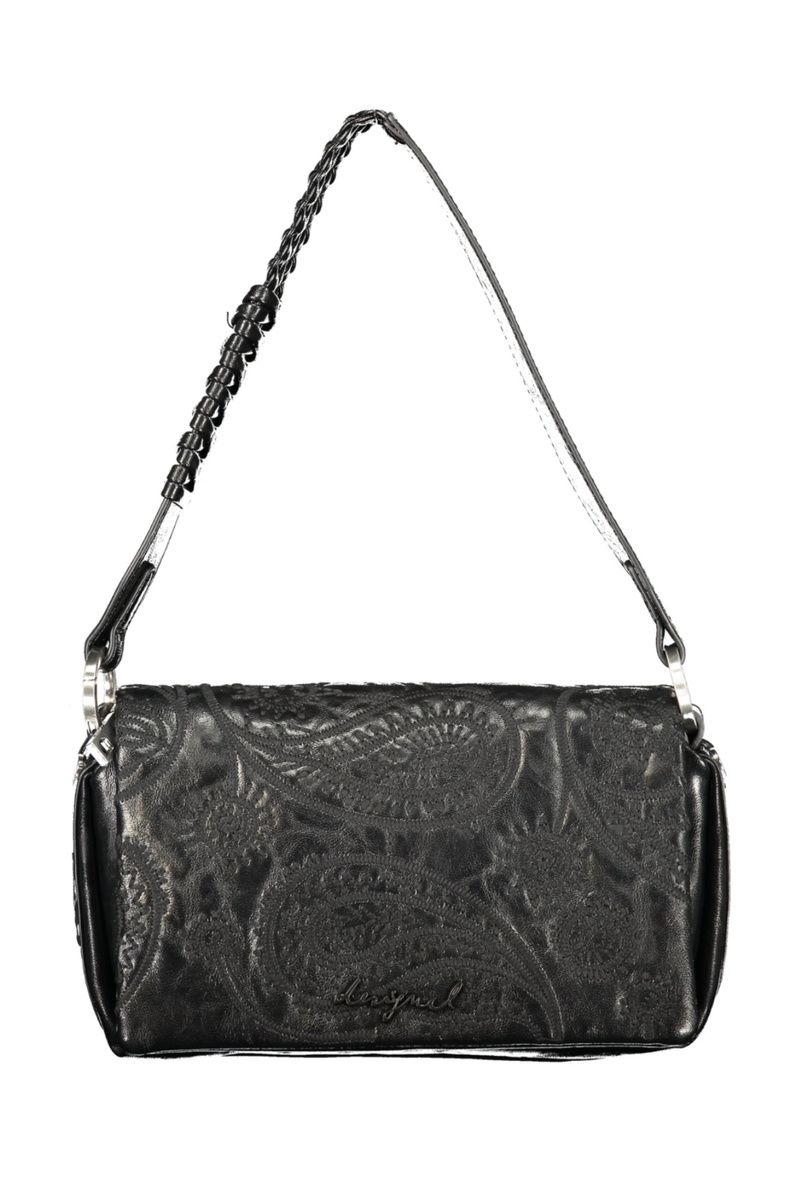 Czarna torebka damska Desigual Siroco Naron Mini Flap
