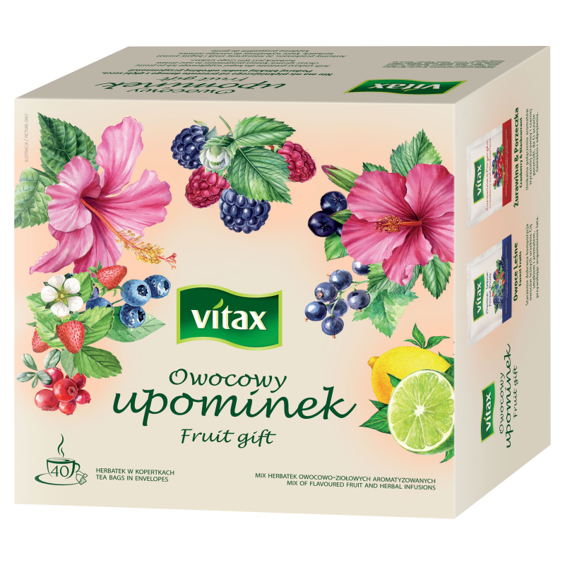 TETLEY  TATA VITAX OWOCOWY UPOMIN.40T