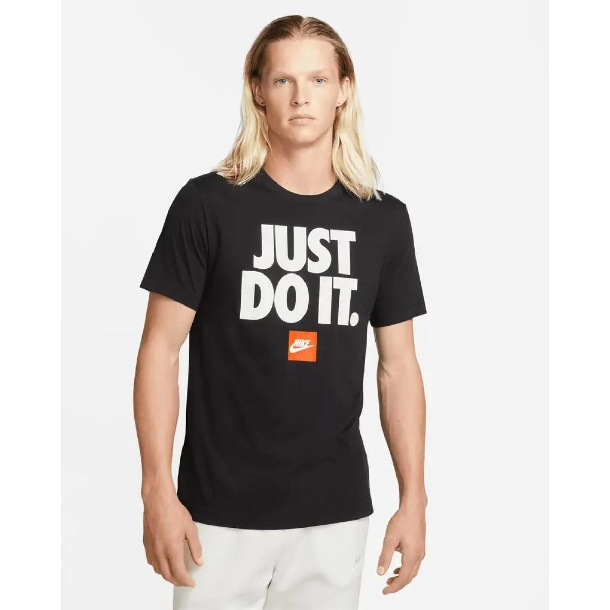 Koszulka z krótkim rękawem Męska Nike JDI VERDIAGE DZ2989 010 Czarny