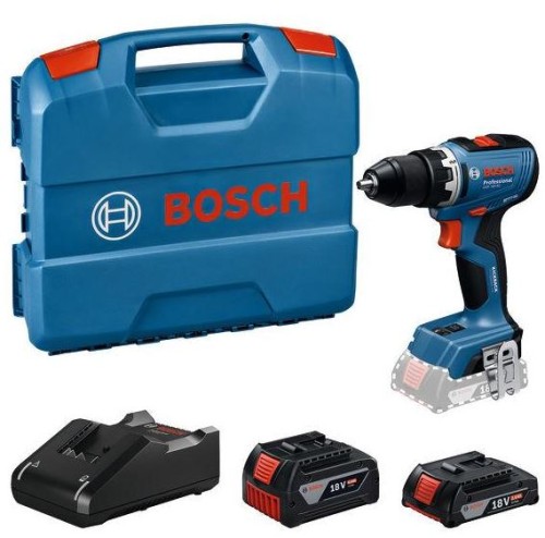 Bosch WIERTARKO-WKRĘTARKA AKUMULATOROWA GSR 18V-65 1*4.0AH 1*2.0AH 06019N3233