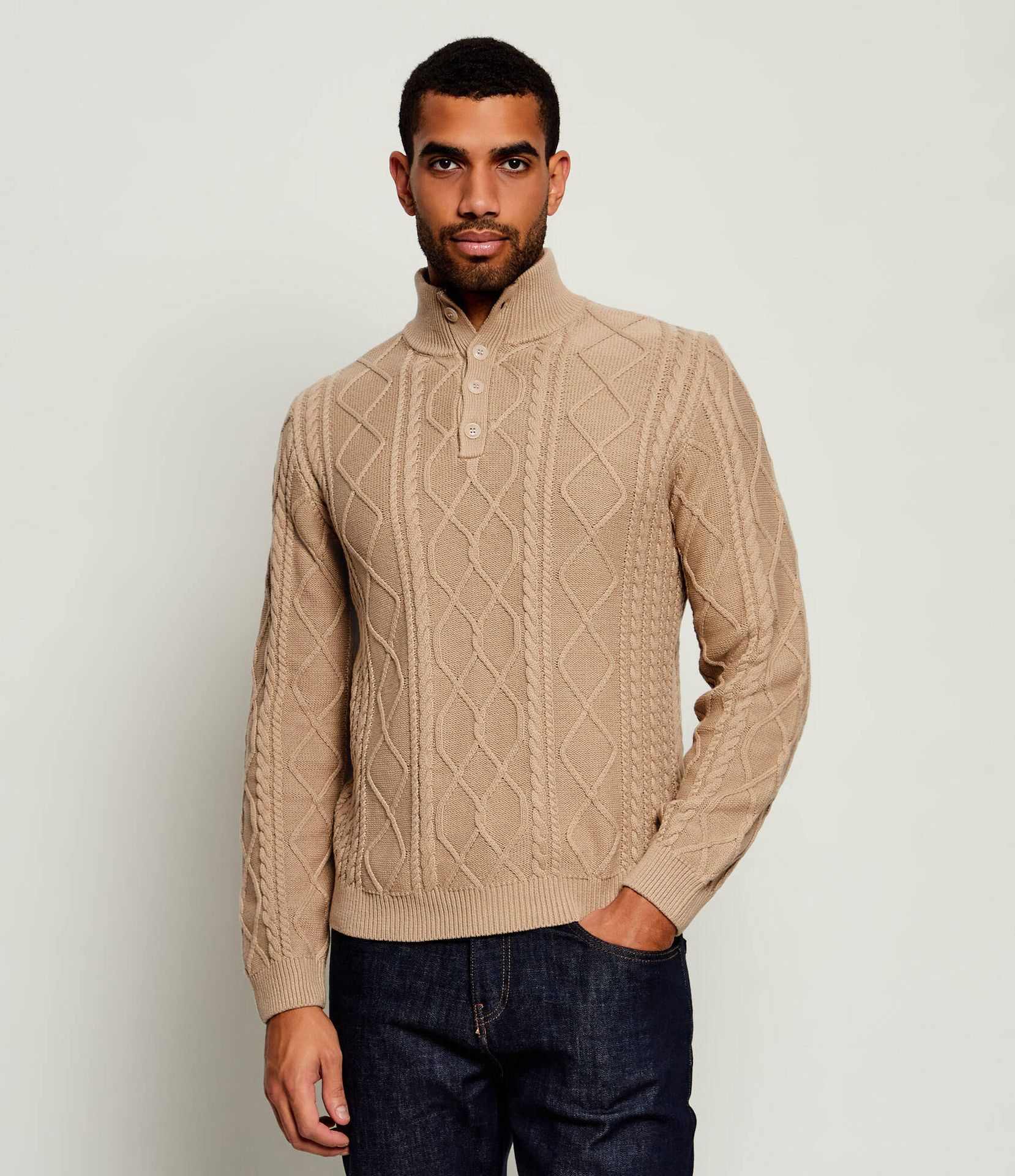 GUESS Sweter Dawson Regular Fit