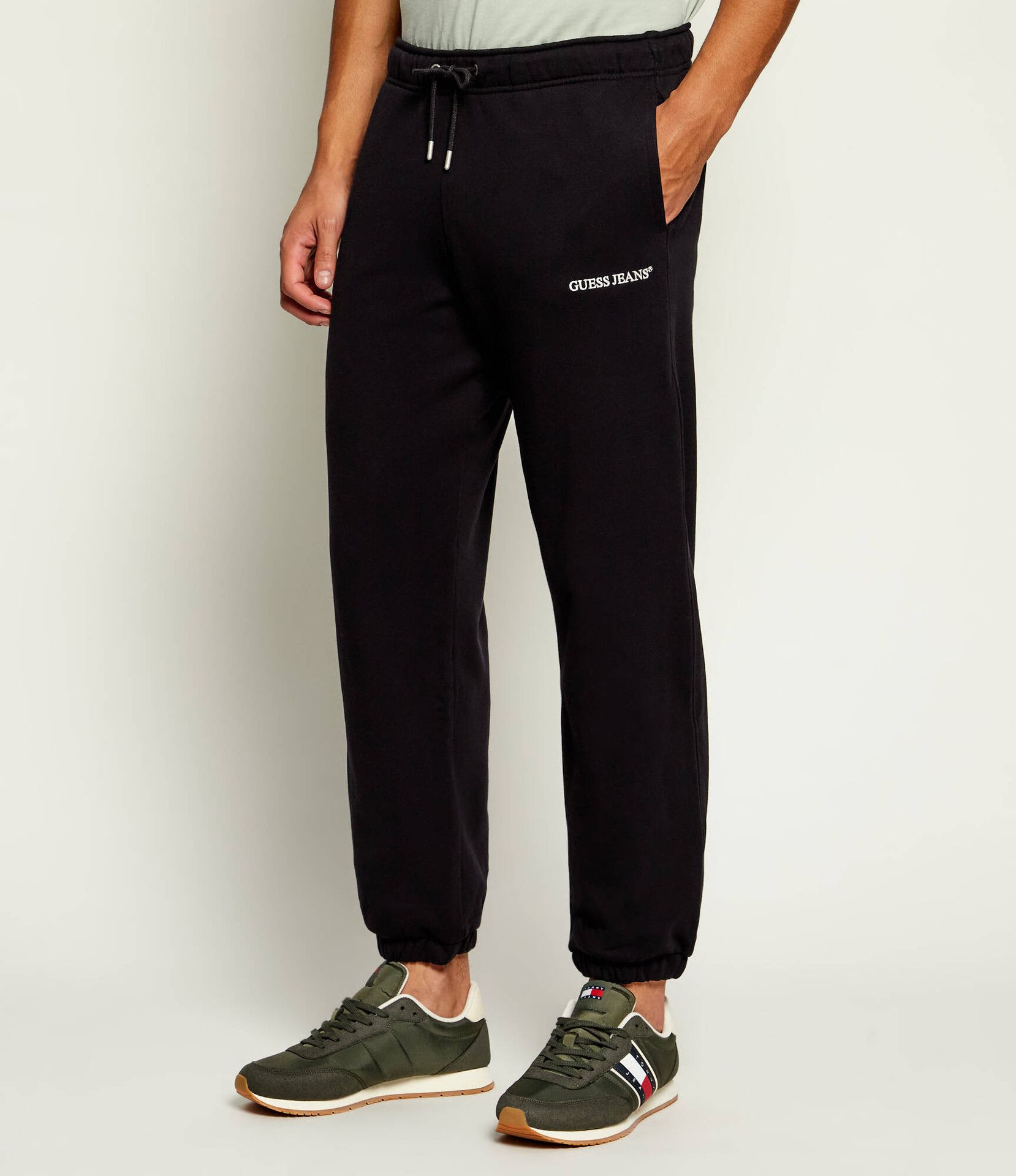 Guess Jeans Spodnie dresowe Regular Fit