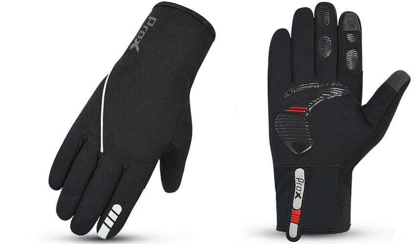 Rękawiczki rowerowe ZIMOWE SOFTSHELL COMFORT XL