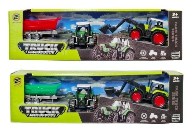 Traktor z akcesoriami Q12708 - model lub pojazd