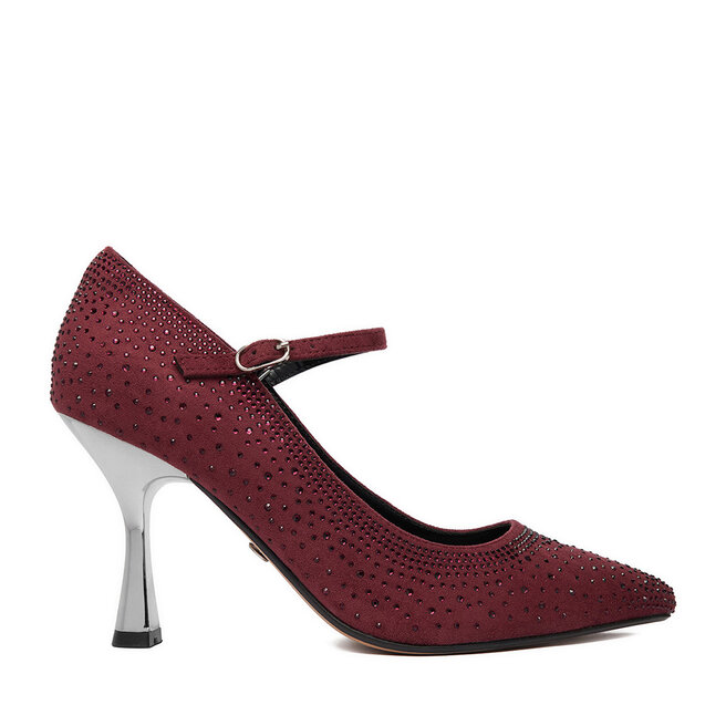 Szpilki Nine West CEO-LP90858-296 Bordowy