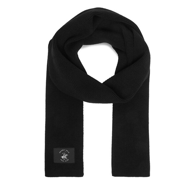 Szalik Beverly Hills Polo Club CWBEO-BHPC-W4-001-AW26 Czarny