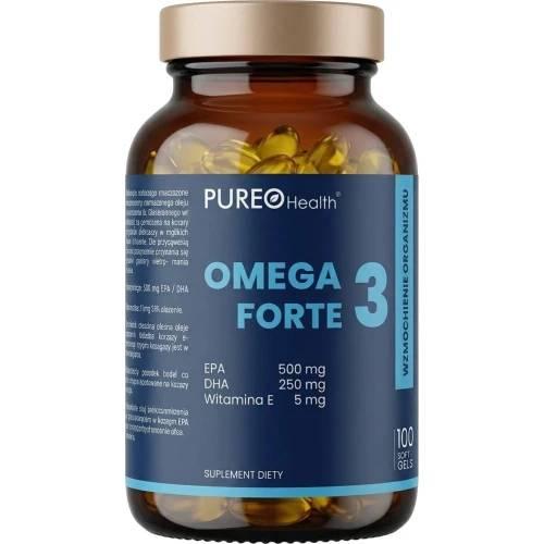 Pureo Health Omega 3 Forte, 100 kaps.