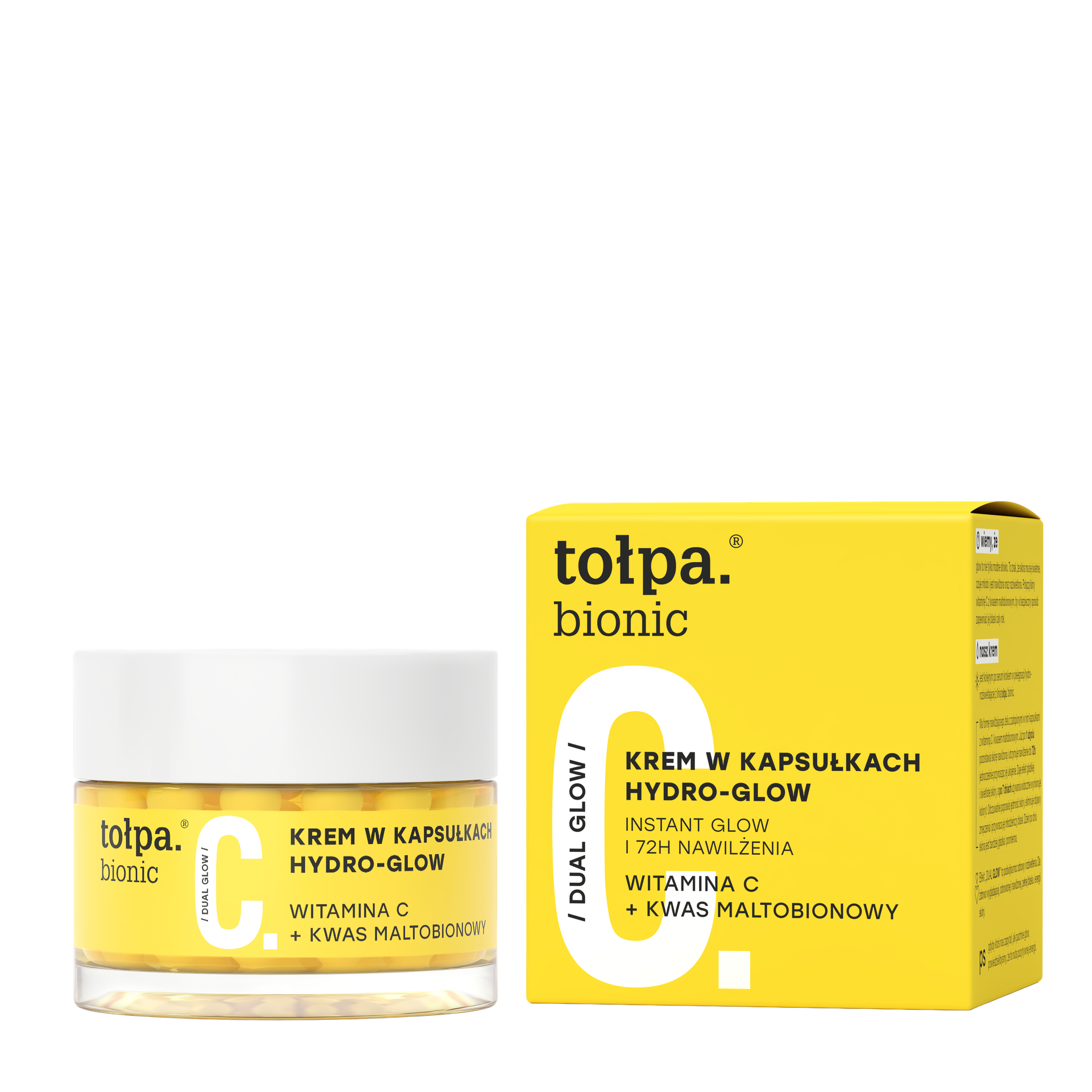 Tołpa Bionic Dual Glow Krem w Kapsułkach Hydro-Glow 60g