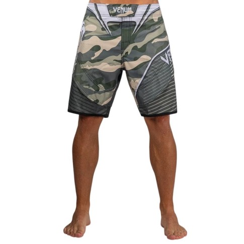 Venum Spodenki MMA Fightshorts Camo Hero Khaki/Off-White
