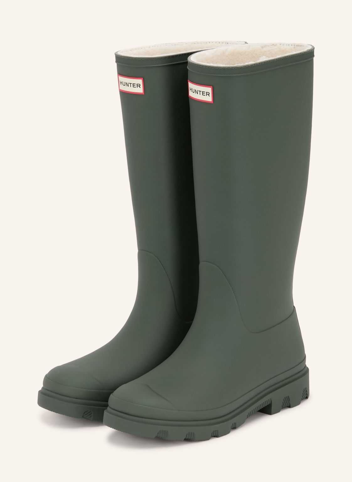 Hunter Buty Downpour Tall gruen