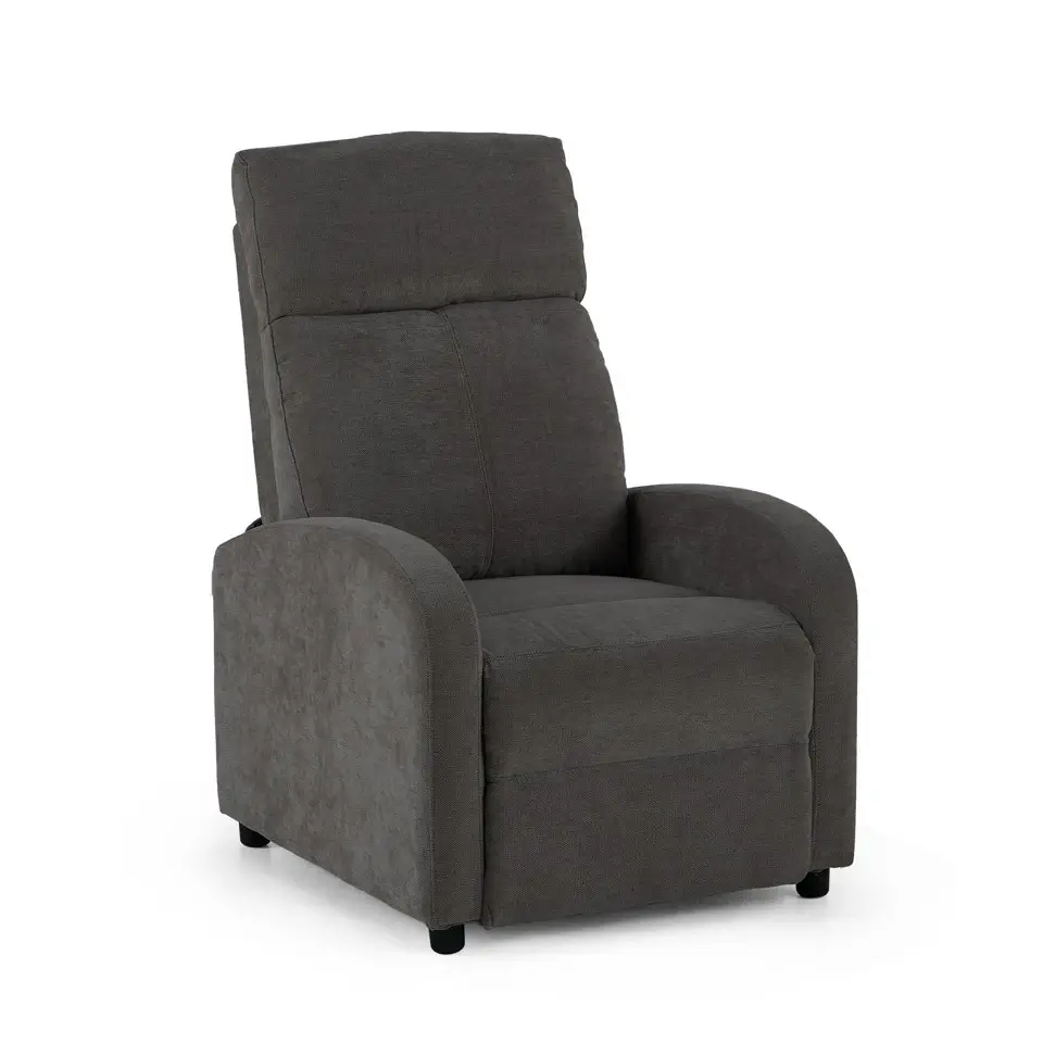 Fotel wypoczynkowy RELAX PREMIUM ciemnoszary KH1501100394 tkaninowy