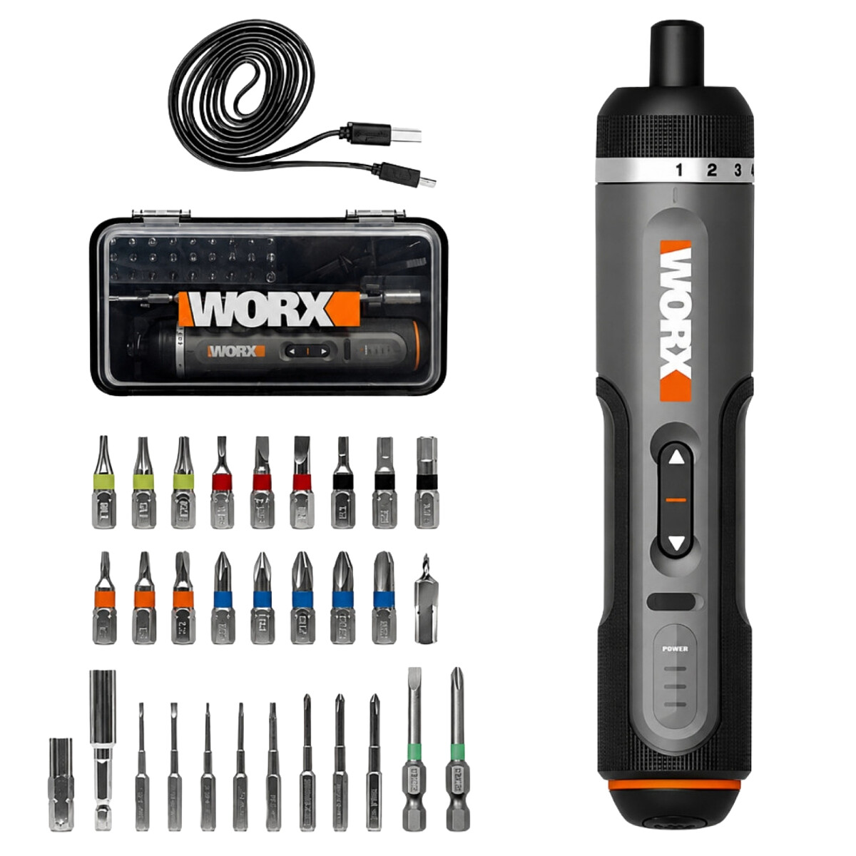 WORX Wkrętak akumulatorowy WX242