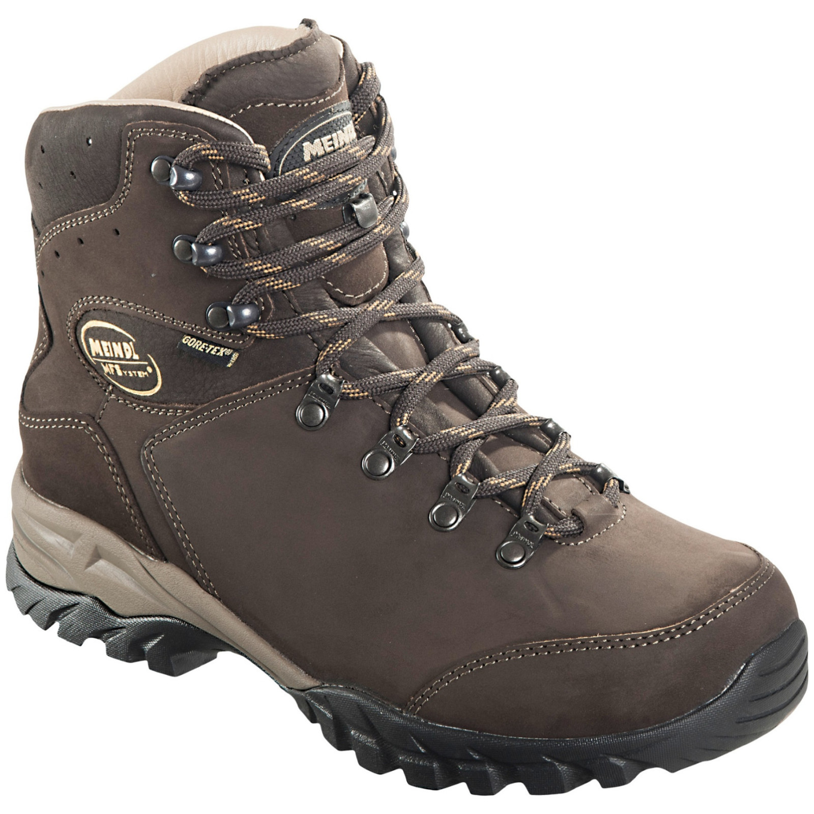 Buty trekkingowe wysokie męskie Meindl Meran GTX Rozmiar butów (UE): 43 / Kolor: brązowy