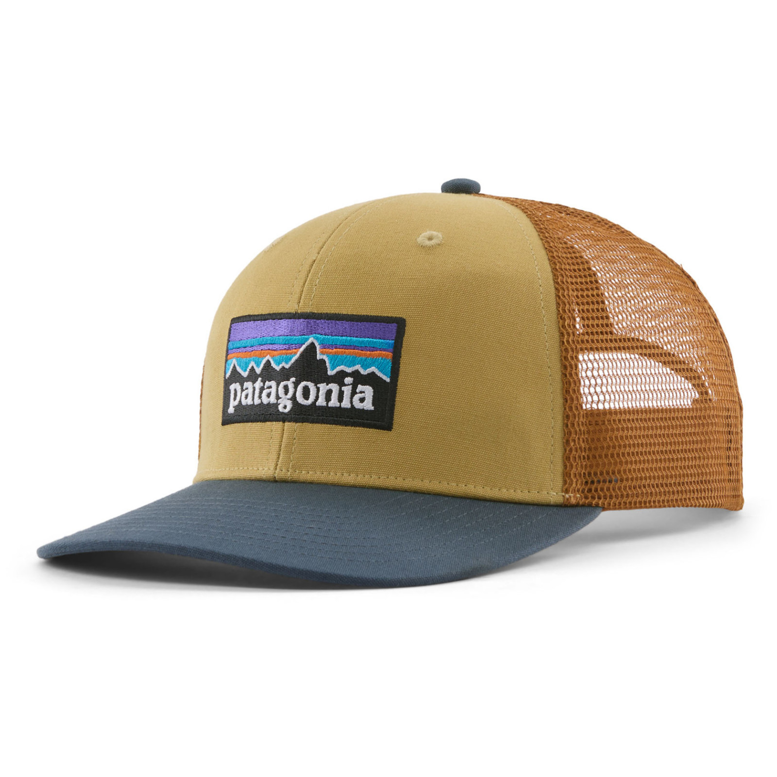 Czapka z daszkiem Patagonia P-6 Logo Trucker Hat Kolor: pomarańczowy
