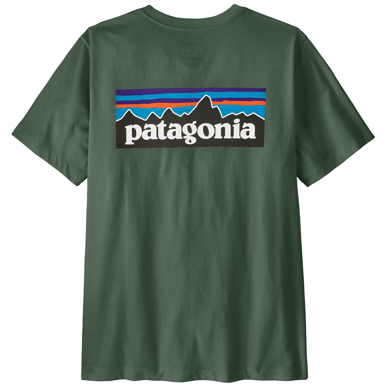Koszulka męska Patagonia P-6 Logo T-Shirt Rozmiar: L / Kolor: zielony
