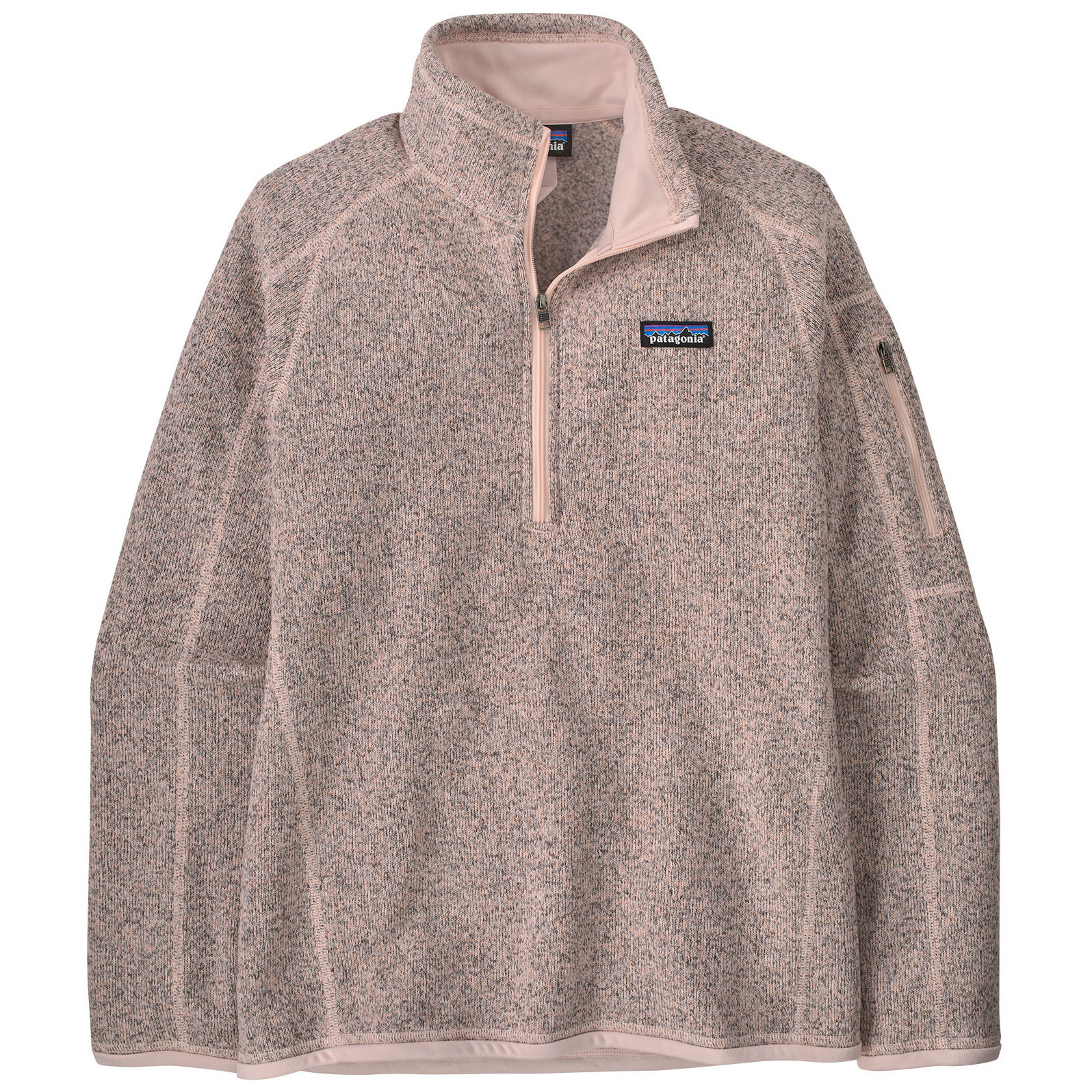 Bluza damska Patagonia Better Sweater 1/4 Zip Rozmiar: L / Kolor: różowy