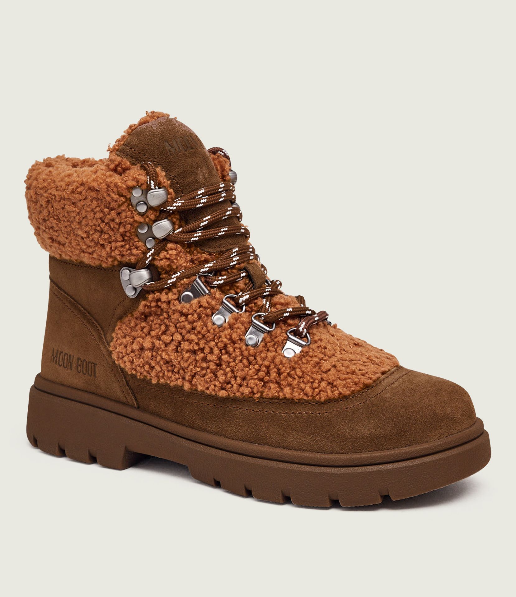 Moon Boot Trapery Bombat Boot Fleece zamsz shearling