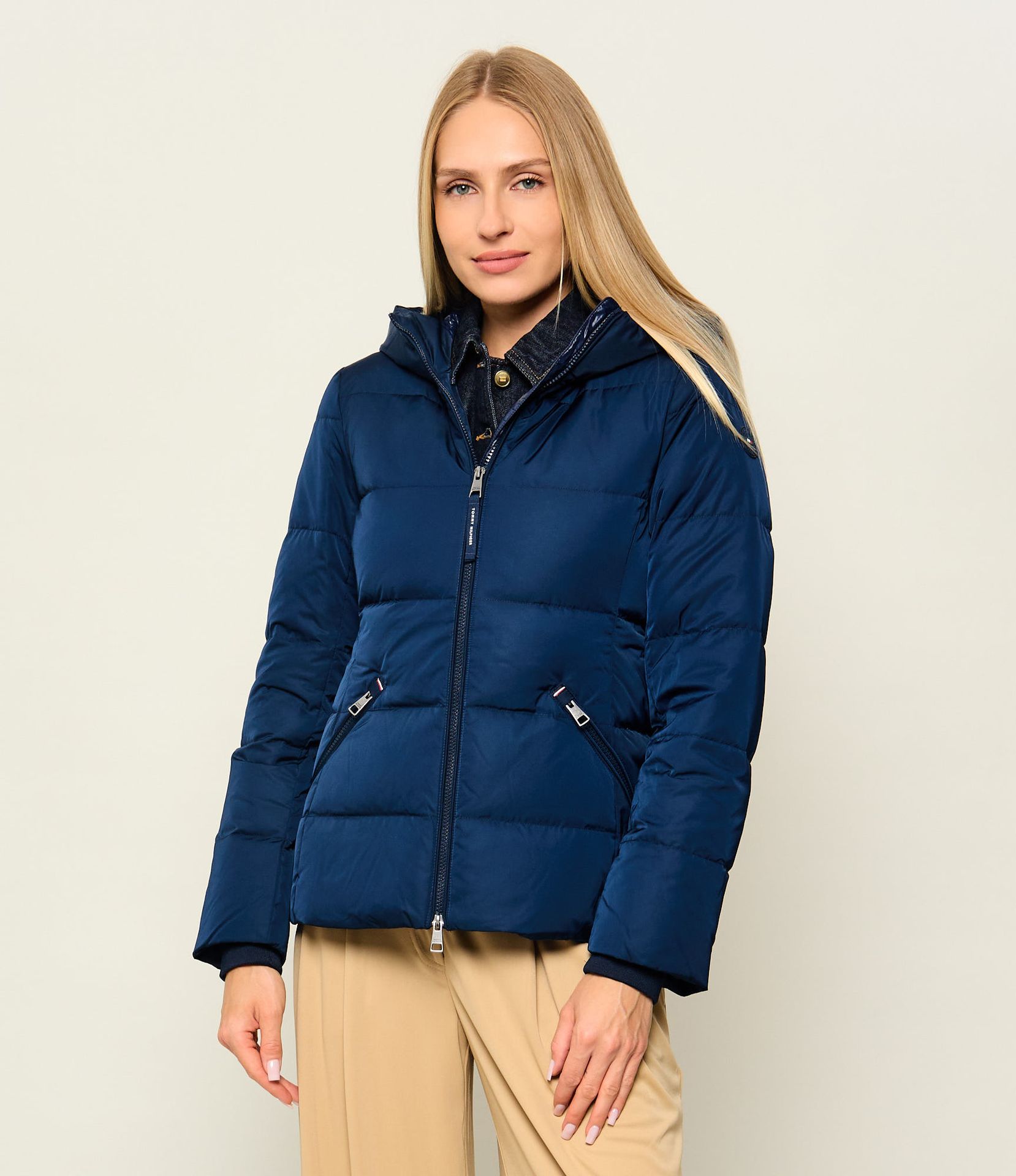 Tommy Hilfiger Puchowa kurtka Slim Fit