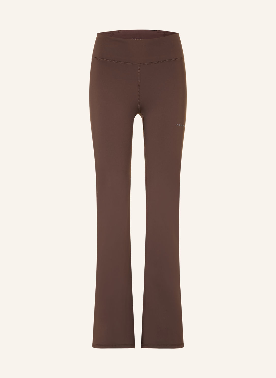 Röhnisch Legginsy Thermaflow Flare High Waist braun