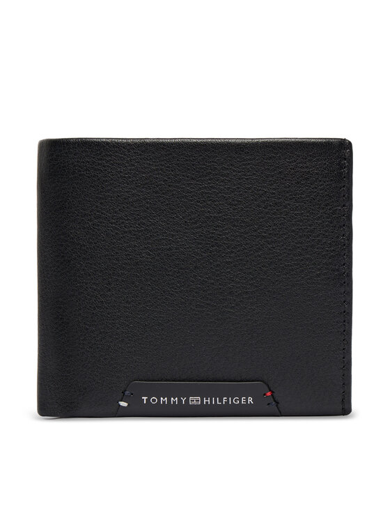 Tommy Hilfiger Portfel Th Corp Cc Flap And Coin AM0AM14780 Czarny