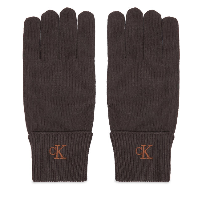 Rękawiczki Damskie Calvin Klein LV14F8021G Brązowy ciemny