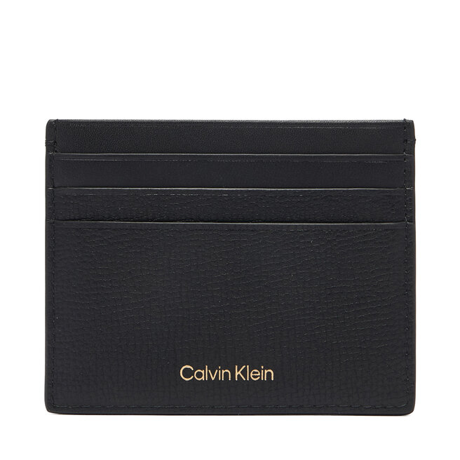 Etui na karty kredytowe Calvin Klein LV04D1286G Czarny