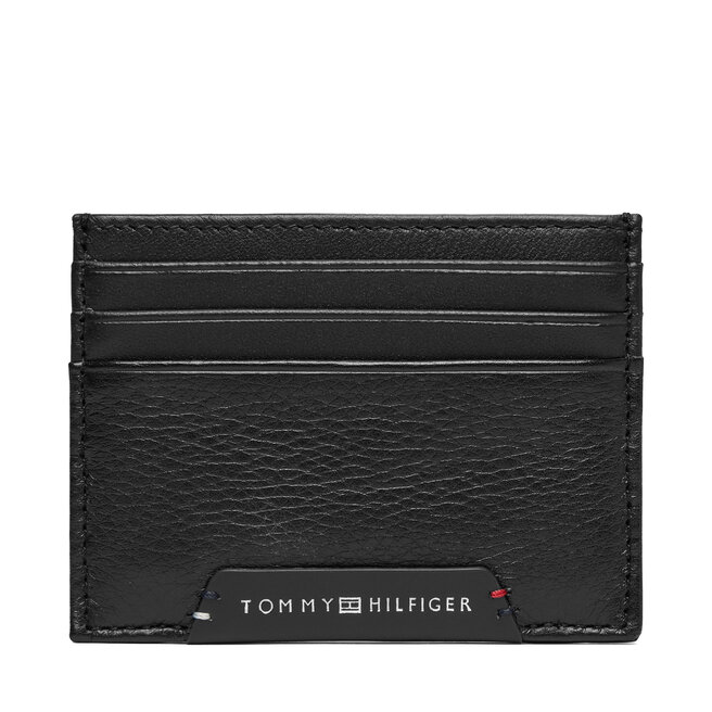 Etui na karty kredytowe Tommy Hilfiger Th Corp AM0AM14793 Czarny