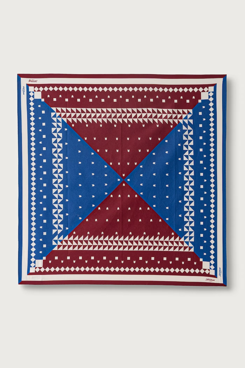 Café Kitsuné Bandana apaszka bawełniana
