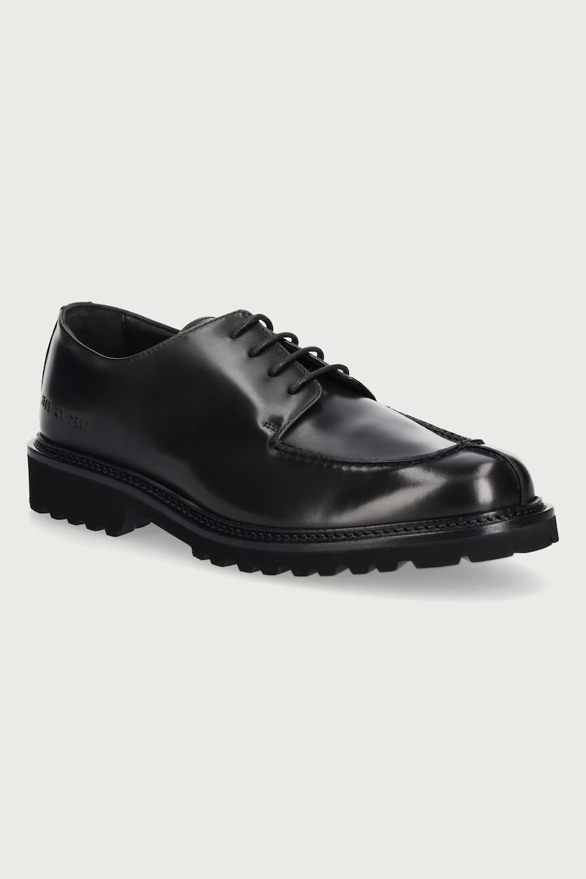 Common Projects Apron Derby półbuty męskie skórzane