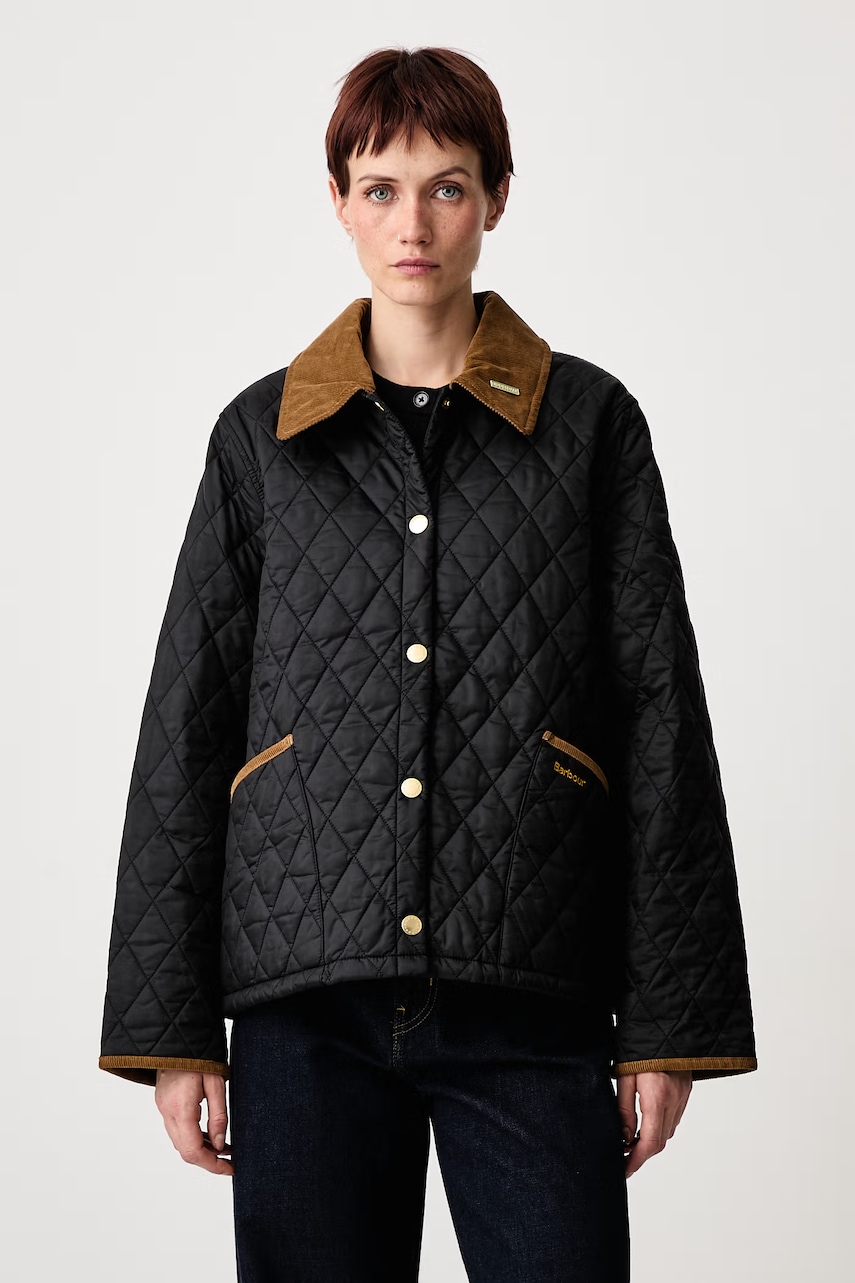 Barbour Icons Cropped Liddesdale Quilted kurtka pikowana damska