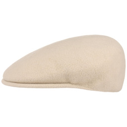Kaszkiet 504 by Kangol, beżowy, L (58-59 cm)