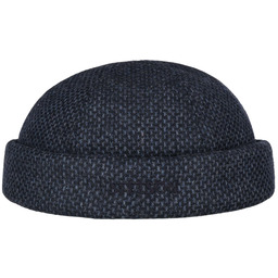 Czapka Dokerka Willard Sustainable by Stetson, czarno-niebieski, M (56-57 cm)