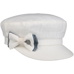 Czapka Żeglarska Merana by Lierys, biały, One Size