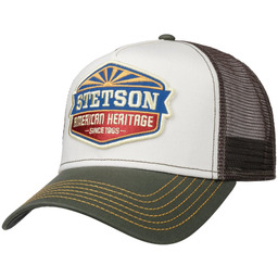 Czapka Trucker New American Heritage by Stetson, szary, One Size Big