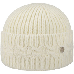 Czapka z Mankietem Seraphina by Chillouts, biały, One Size