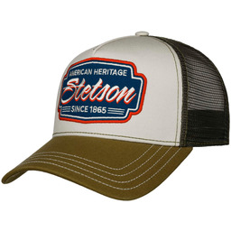 Czapka Trucker Classic Race by Stetson, oliwkowy, One Size Big