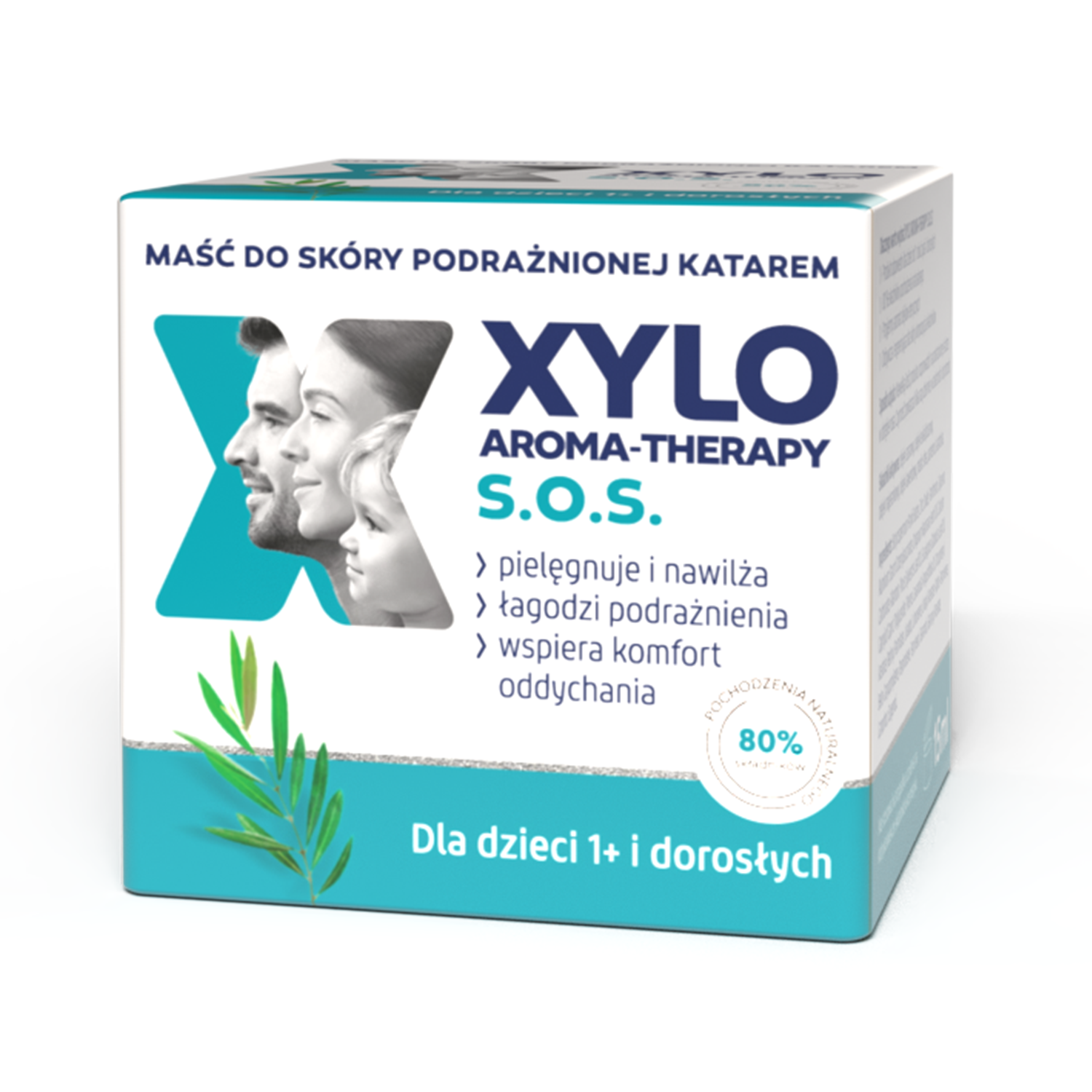 Xylo Aroma-Therapy S.O.S., maść do nosa dla dorosłych i dzieci od 1 roku życia, 15 ml