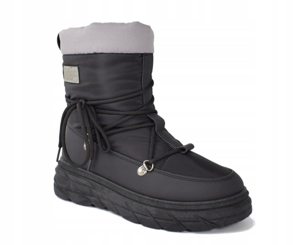 Damskie buty śniegowce Lee Cooper LCJ-25-44-3930LB czarny 41