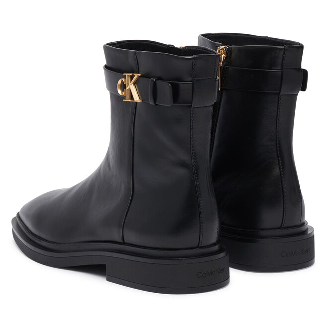 Botki Calvin Klein HW0HW03186 Czarny