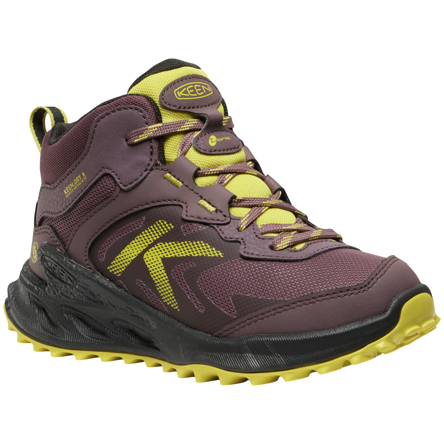 Buty dziecięce Keen Zionic Mid Wp Youth Rozmiar butów (UE): 36 / Kolor: czerwony