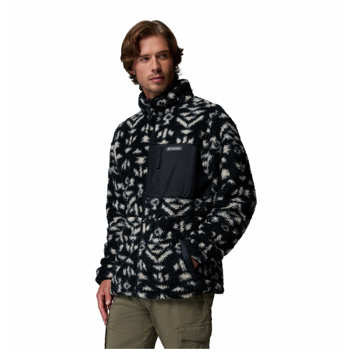 Bluza męska Columbia Winter Pass™ Reversible Fleece Rozmiar: M / Kolor: czarny