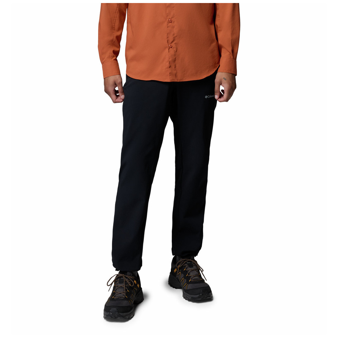 Spodnie męskie Columbia Essential Hike™ Brushed Back Pant Rozmiar: L / Kolor: czarny