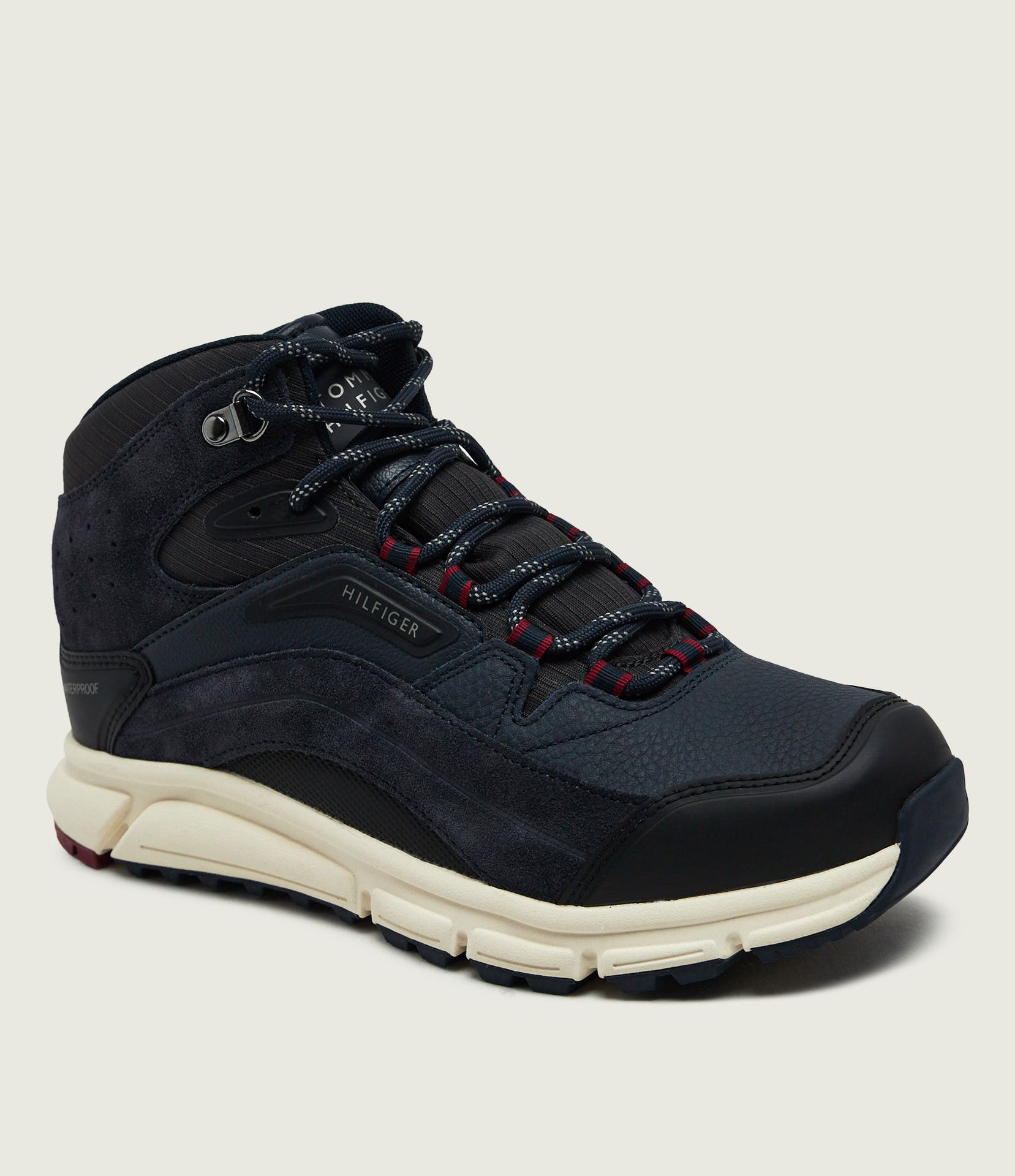 Tommy Hilfiger Buty trekkingowe Mix Chukka Runner zamsz
