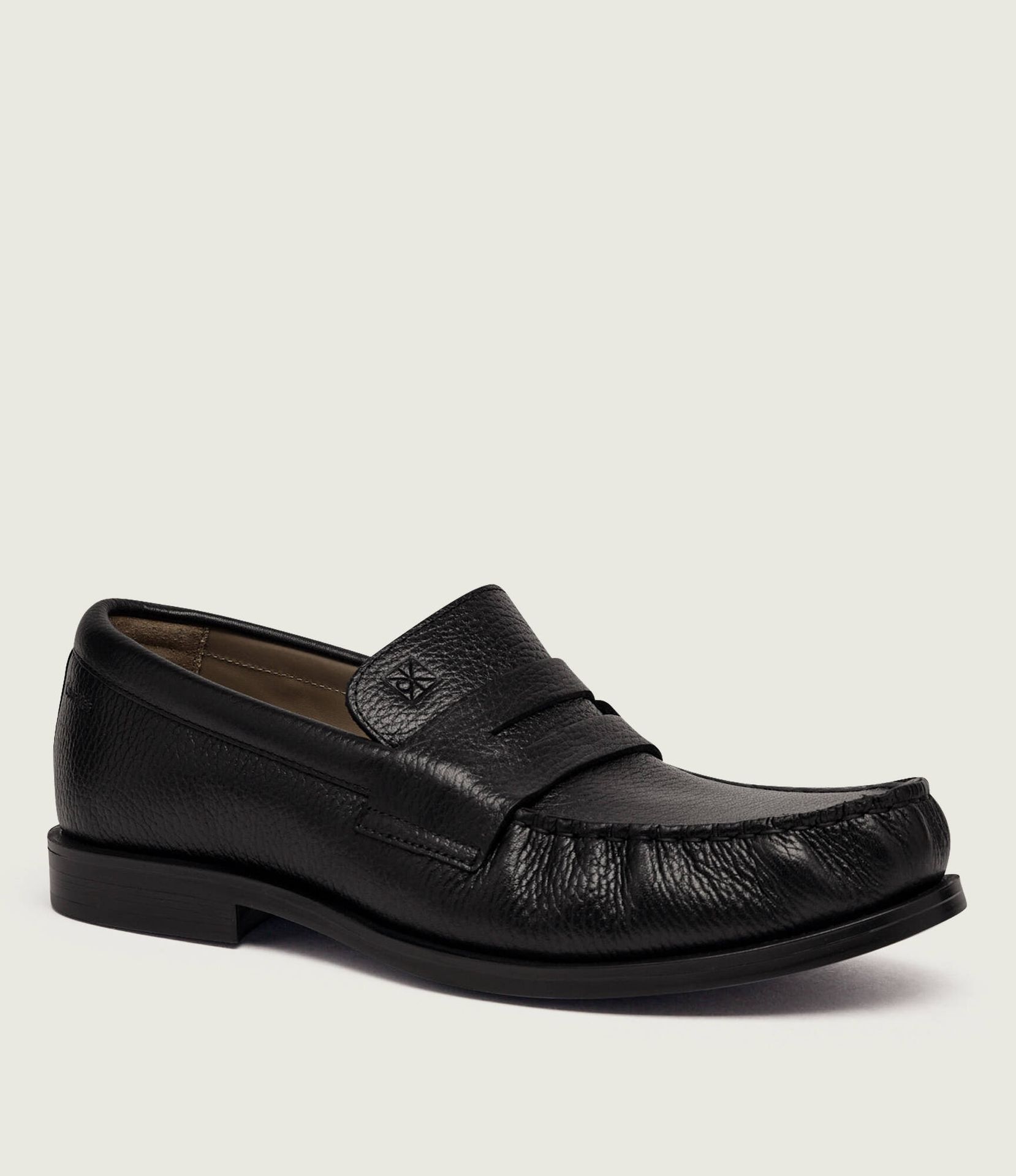 Calvin Klein Skórzane loafersy Ess
